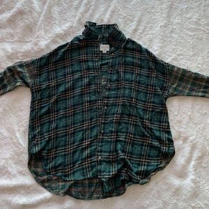 American Eagle oversized flannel